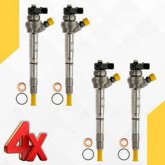 Einspritzdüsen 0445110477 Injektor Audi Seat Skoda VW Golf 1.6 TDI 04L130277AJ