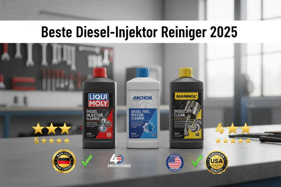 Beste Diesel-Injektor Reiniger 2025: Vergleich & Erfahrungen von Liqui Moly, Archoil & Mannol InjektorDepot24
