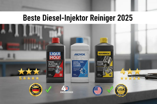 Beste Diesel-Injektor Reiniger 2025: Vergleich & Erfahrungen von Liqui Moly, Archoil & Mannol InjektorDepot24
