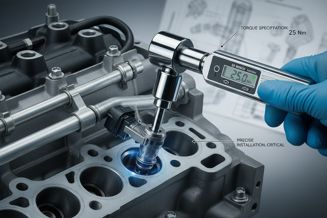 Drehmoment beim Injektor-Einbau: Warum es entscheidend ist