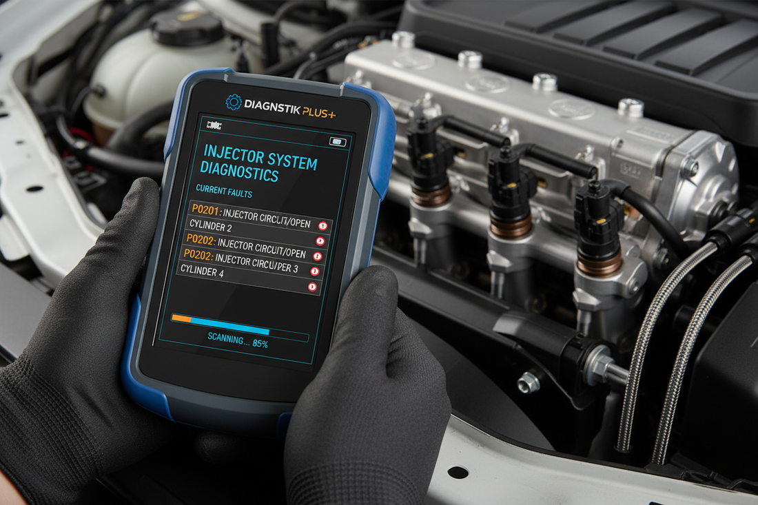 Fehlerspeicher auslesen: Typische Fehlercodes für Injektoren