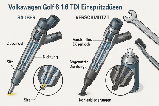 Golf 6 1.6 TDI Injektoren – Häufige Defekte und Lösungen
