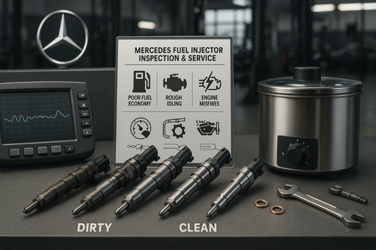 Mercedes Injektoren im Check: Symptome, Reinigung & Austausch