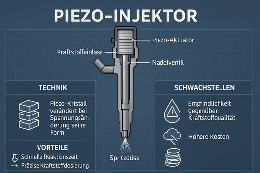 Piezo Injektoren erklärt: Technik, Vorteile und Schwachstellen InjektorDepot24