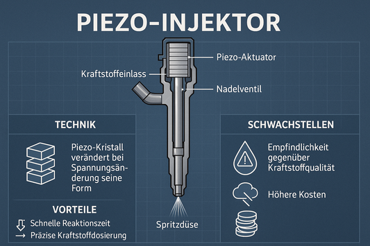 Piezo Injektoren erklärt: Technik, Vorteile und Schwachstellen