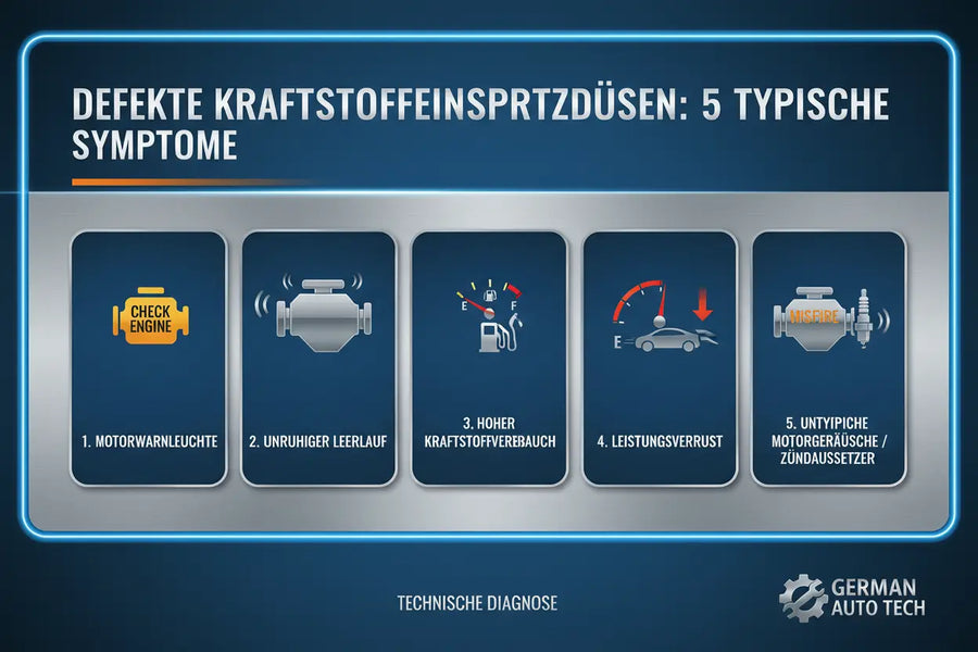 Woran erkenne ich defekte Injektoren? 5 typische Symptome InjektorDepot24