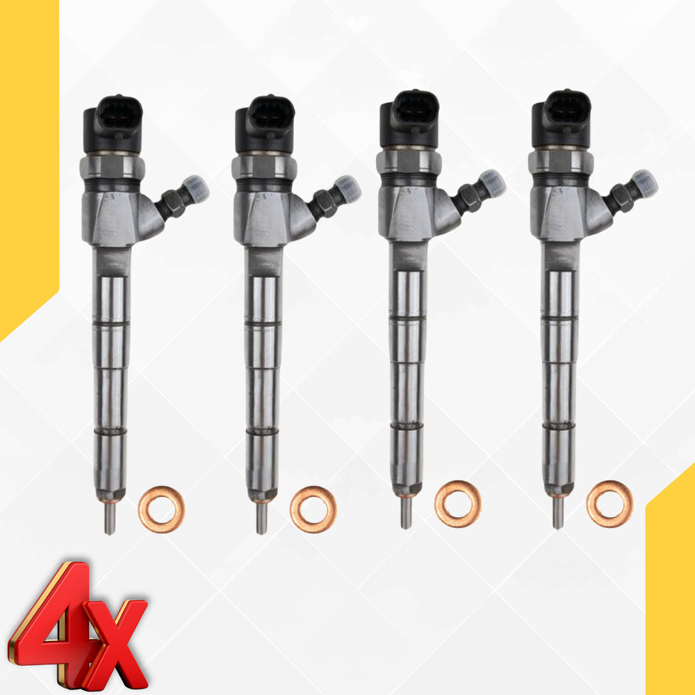 Injektormarketing 0445110419 Einspritzdüsen Injektor Fiat Alfa Romeo Jeep Opel 2.0 D Bosch 0986435213