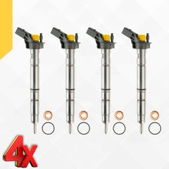 Einspritzdüsen 0445116054 Injektor Toyota Auris Yaris 1.4 D Bosch 0986435419